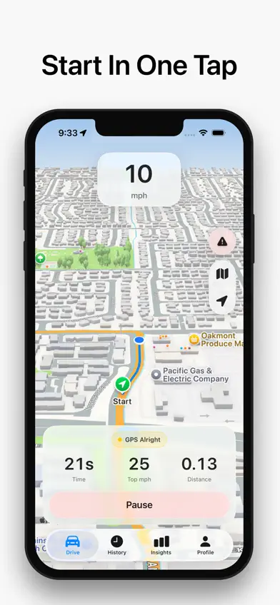 Open Road: Drive Tracker screenshot 1