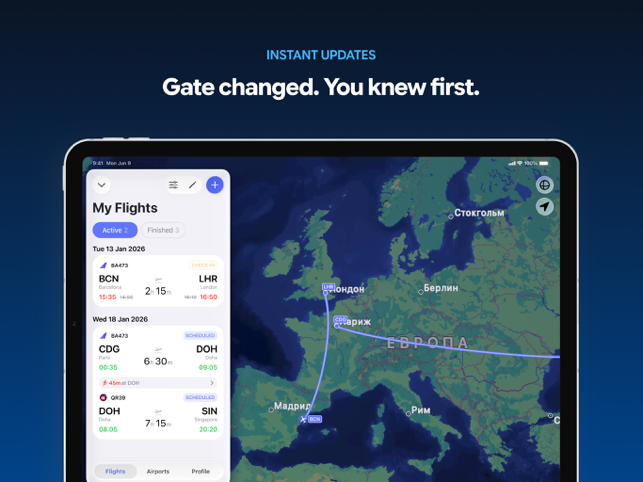 byAir: Plane Tracker & Status Screenshot