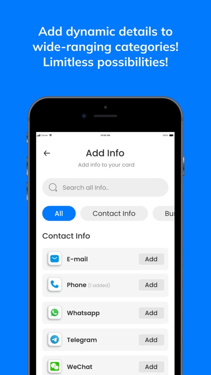 Flickit - Digital Contact Card screenshot-7