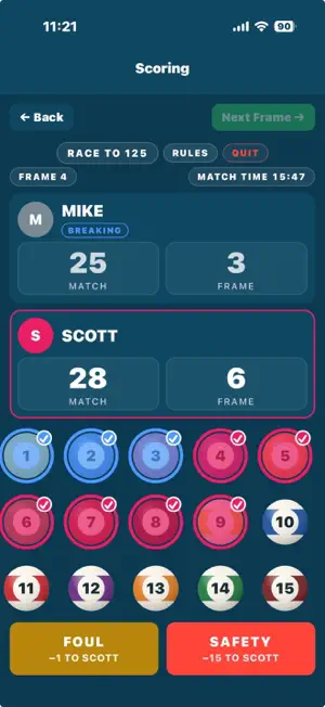 Rotation Pool Scorer screenshot 1