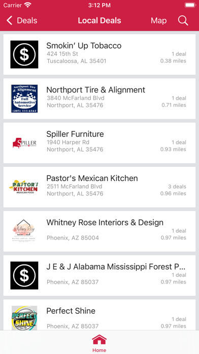Alabama CU - Member Benefits Screenshot