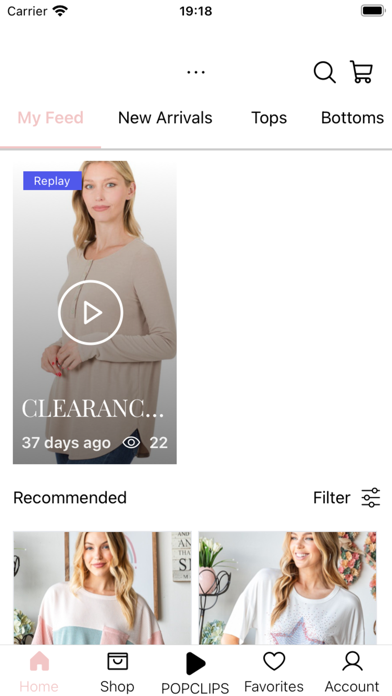 Grace Ann Faith Boutique Screenshot