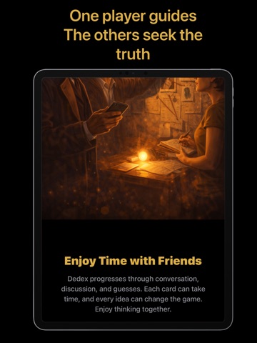 Dedex - Detective Card Game iPad screenshot