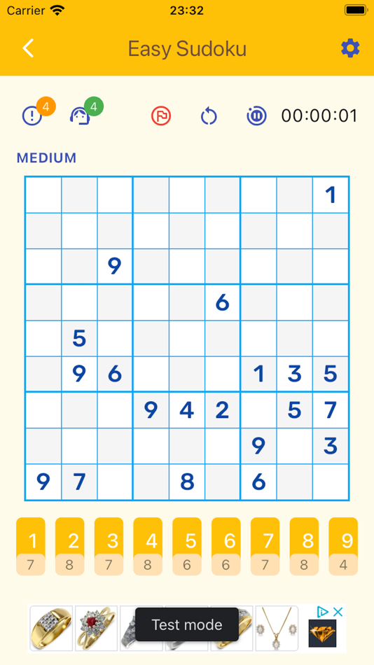 #3. EasyGame Sudoku (iOS) 由: Hoang Phuc Truong