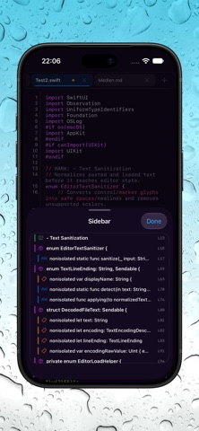 Neon Vision Editor iPhone screenshot 3