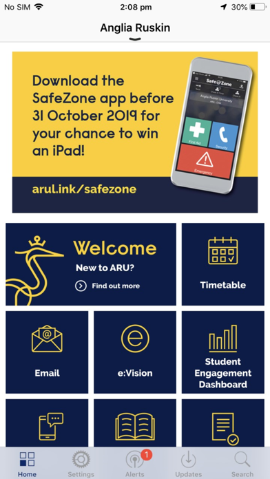 Anglia Ruskin Screenshot