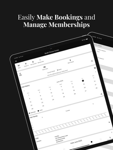 Bodhi Fitness Center iPad screenshot