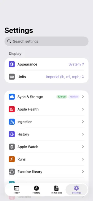 SimpleLifts: Workout Tracker screenshot 4