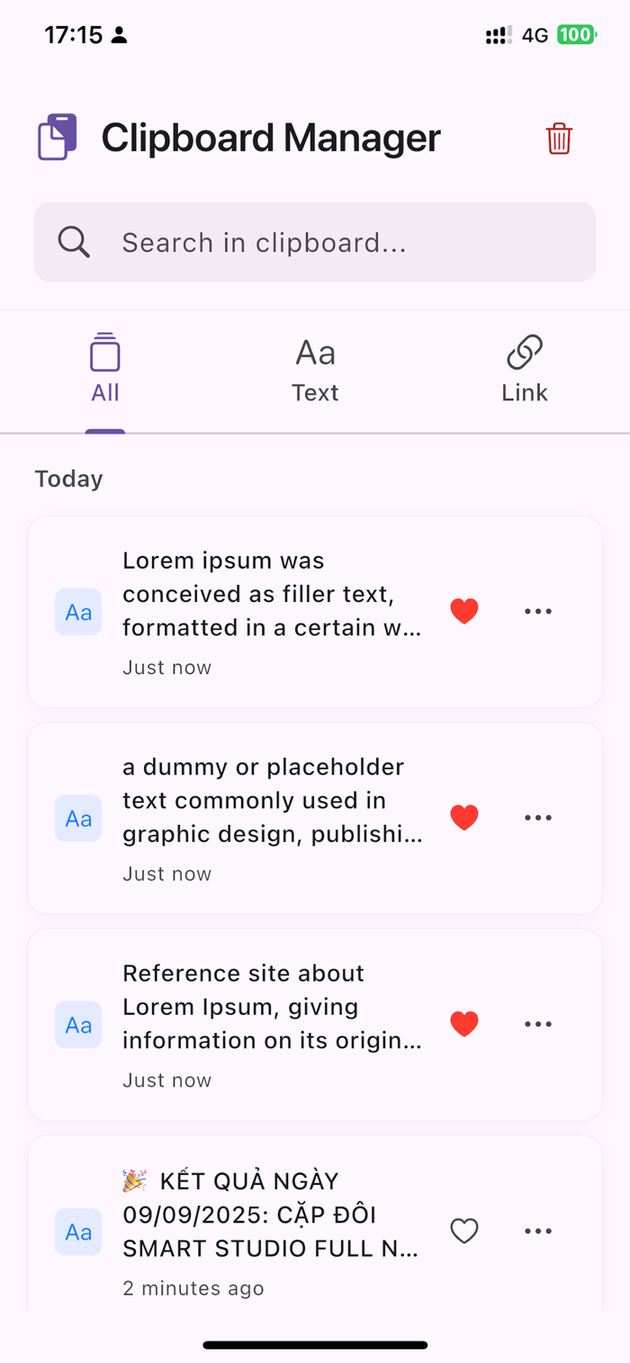 Clipboard Manager - Copie
