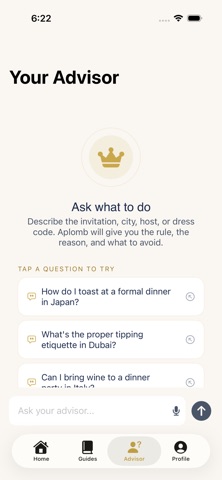 Aplomb Etiquette Advisor Screenshot 4 of 7
