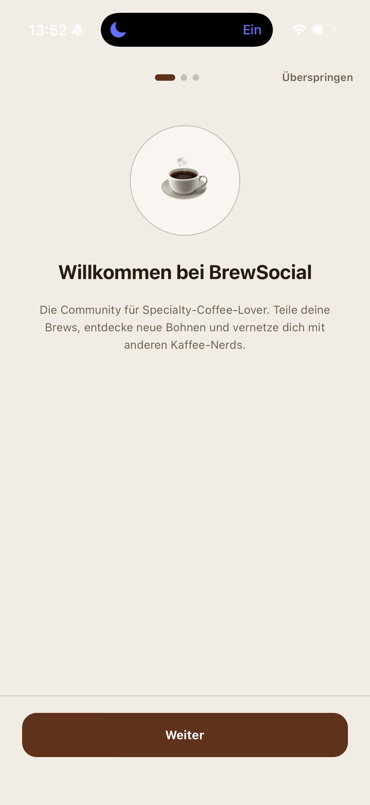 BrewSocial - Coffee Community