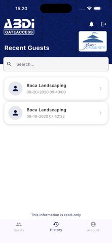 ABDi GateAccess Screenshot 2 of 3