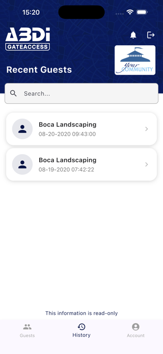 ABDi GateAccess Screenshot 2 of 3