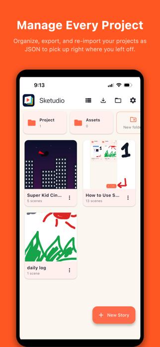 Sketudio: Animated Comic Maker Screenshot 6 of 7