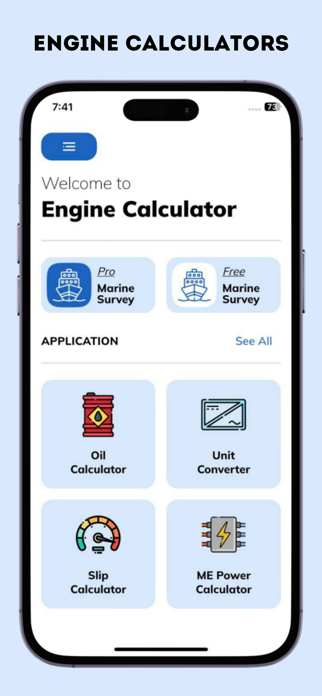 Engine Calc: Fuel & Slip Screenshot 1 of 8