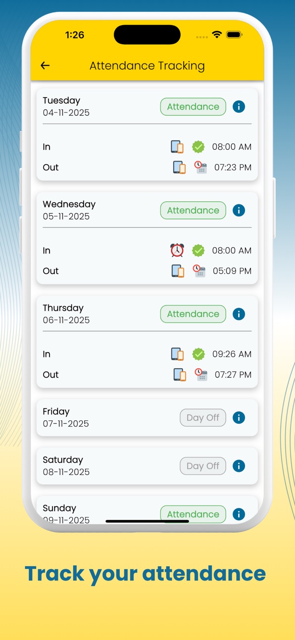 iPhone screenshot