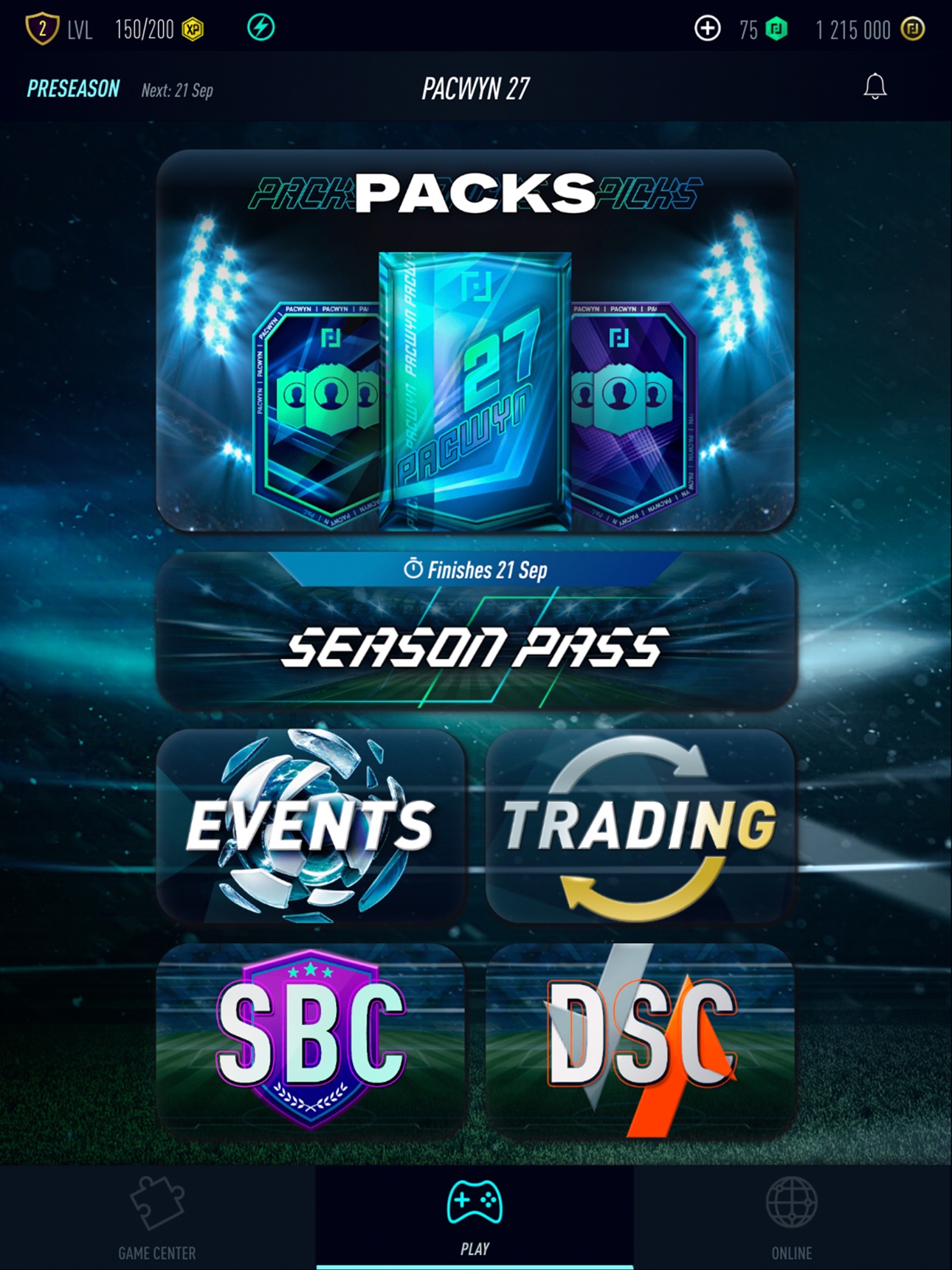 Screenshot 5 of Pacwyn 27 Draft & Pack Opener