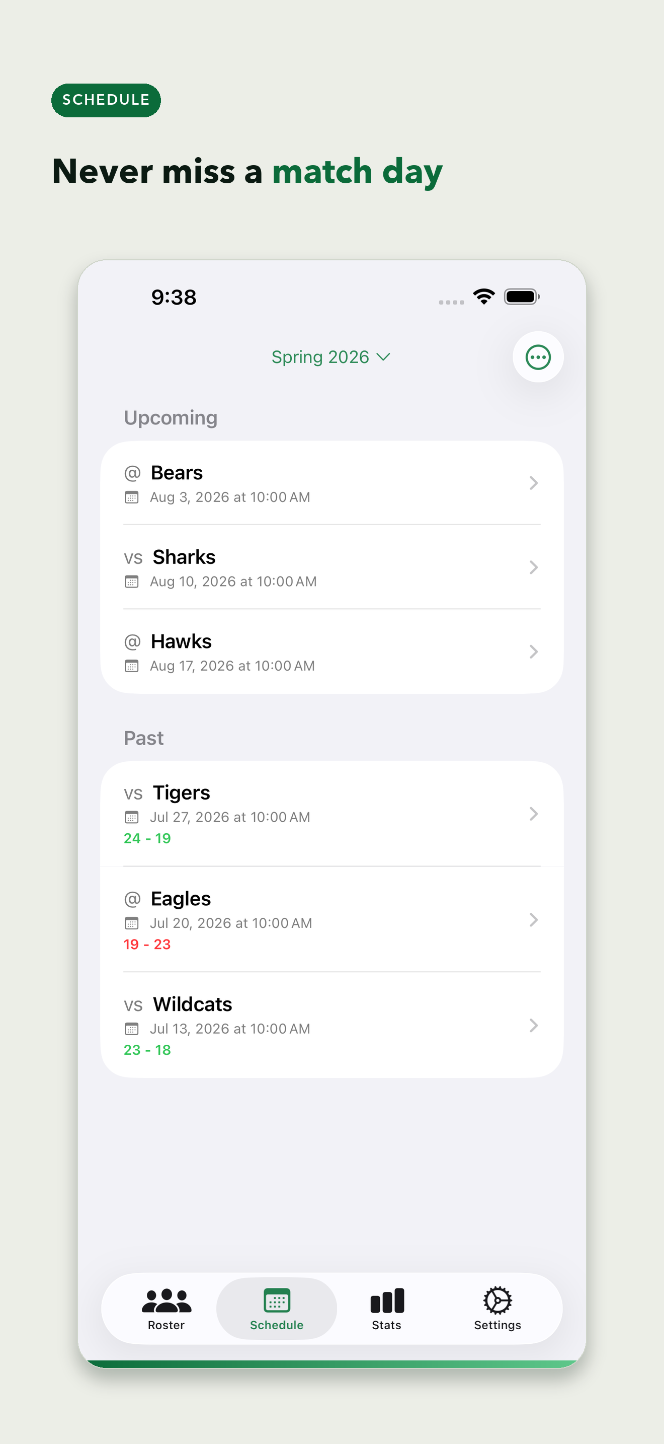 Tennis Parent: Youth Scores screenshot 6