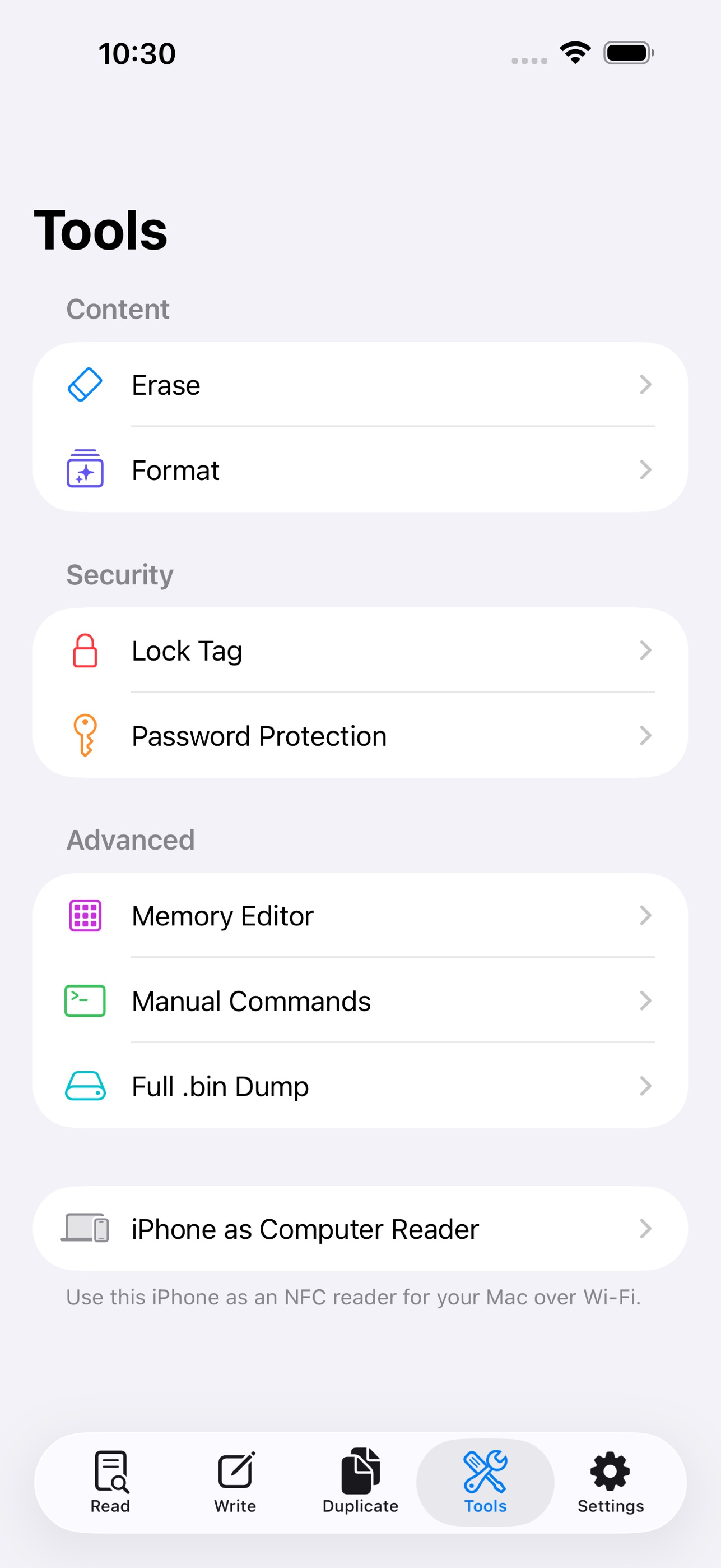 Screenshot 4 of NFC Forge: Tag Toolkit