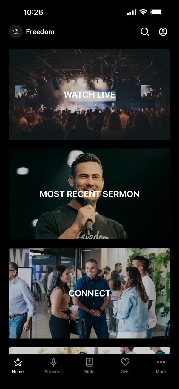 Screenshot #1 pour Freedom Church