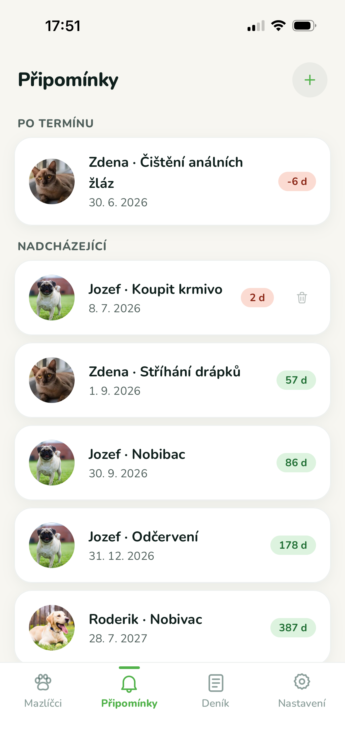 Veterinární průkaz screenshot 3
