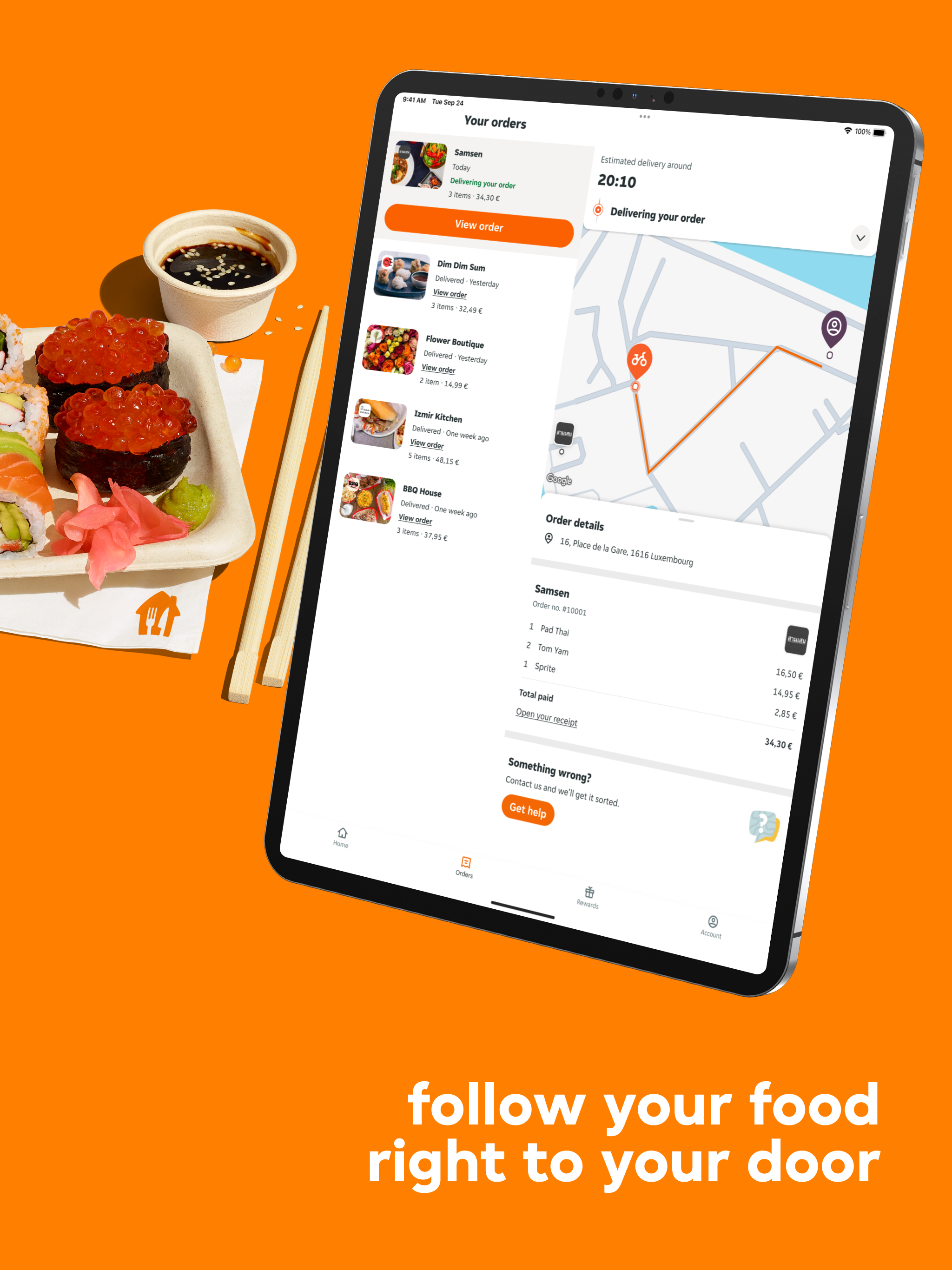 Takeaway.com - Luxembourg screenshot 12