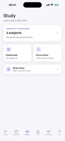 Calmly Student Screenshot 3 of 6
