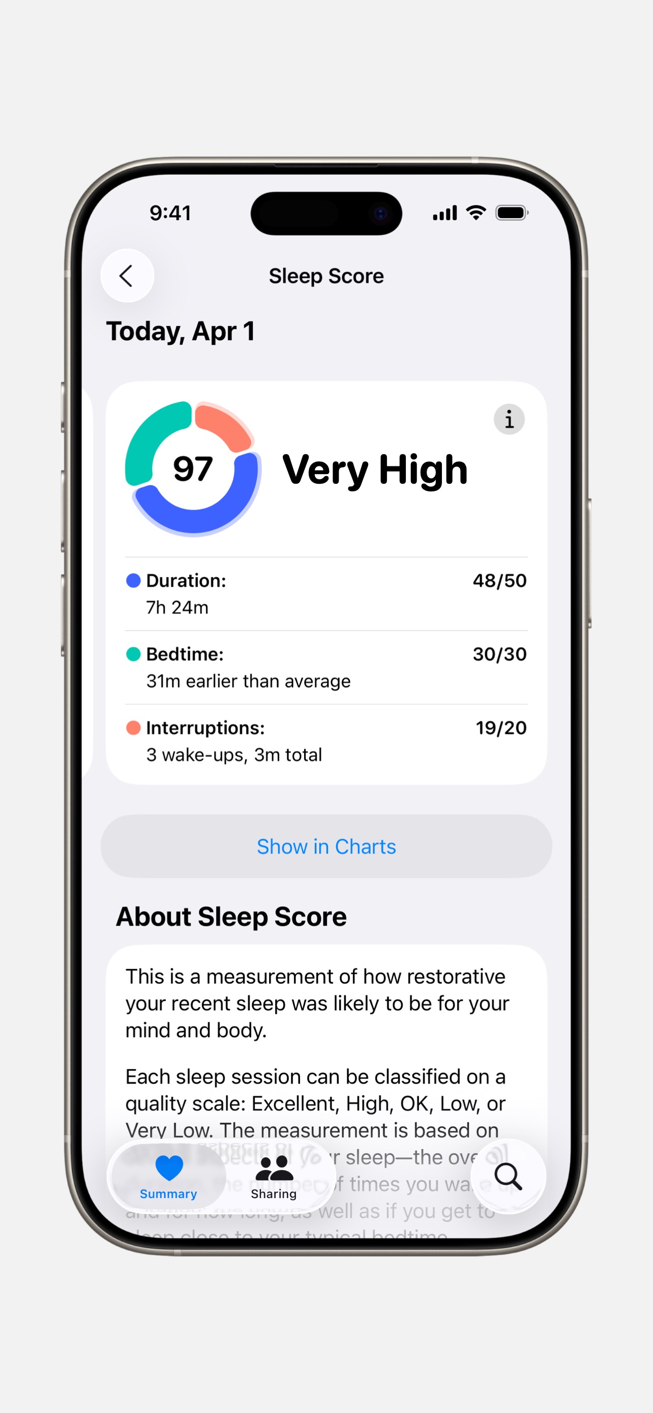 Apple 건강 스크린샷 5