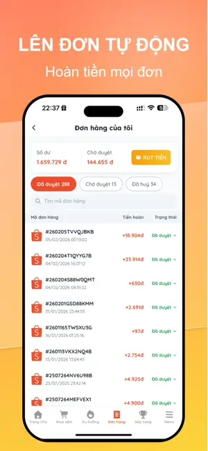 Longhousee: Mua sắm hoàn tiền iPhone screenshot 4