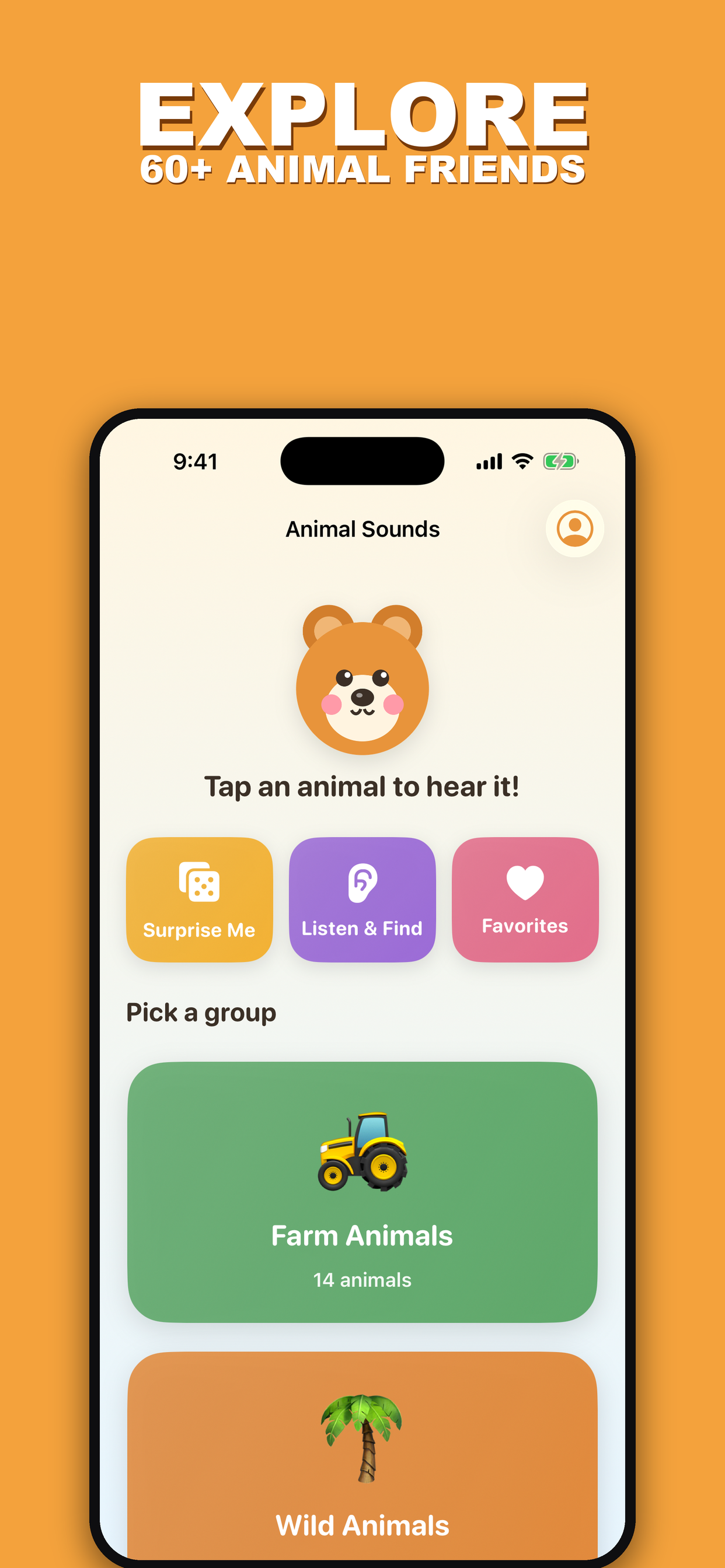 Animal Sounds for Kids Play screenshot 4
