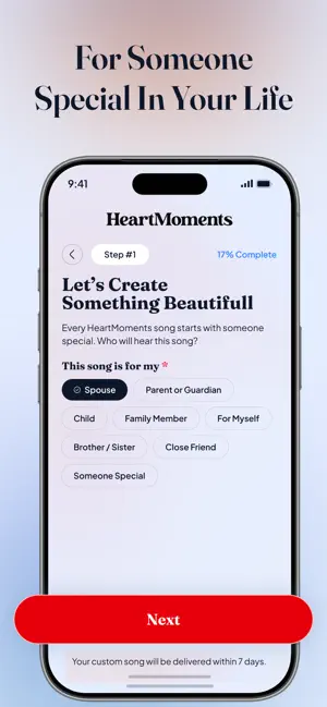 Heart Moments iPhone screenshot 2