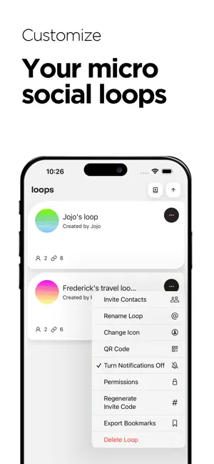 Looplink: Social Bookmarking screenshot 4