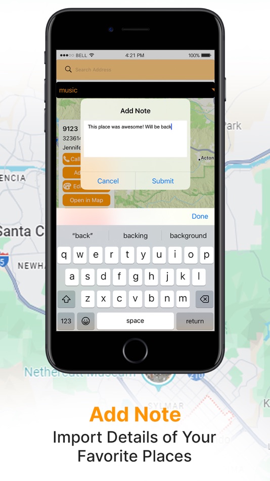 #3. Map Tracker: Pinpoint Location (iOS) Által: Alfredo Amezcua De La Torre