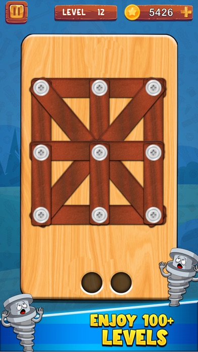 Wood Nuts Bolts Screw Master Screenshot