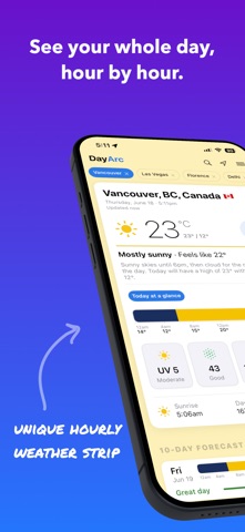 DayArc Weather screenshot