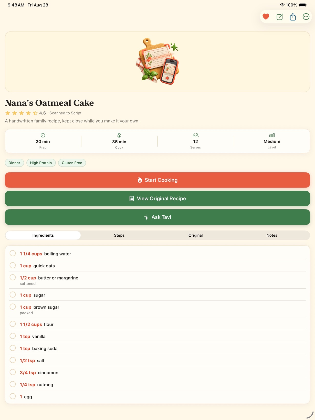 Screenshot 8 of SupperScript: Recipe Scanner