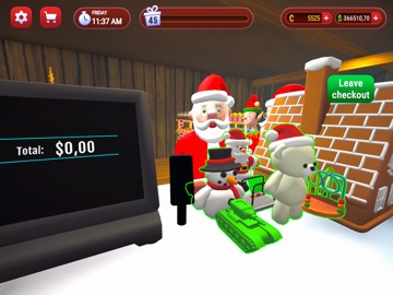 Christmas Store Simulator 3D iPad screenshot