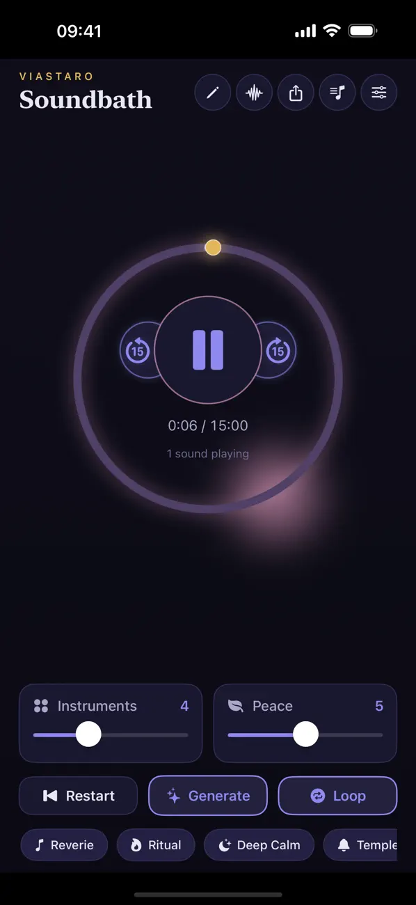 Screenshot #2 pour Occultique Soundbath