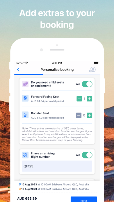 VroomVroomVroom - Car Hire Screenshot