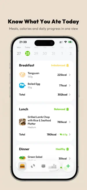 RoboFit: Food & Workout Log screenshot 3