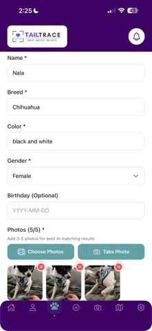 TailTrace LLC screenshot