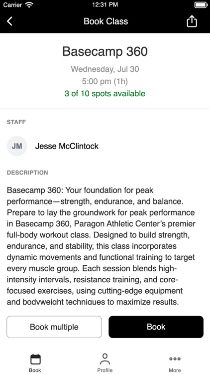 Paragon Athletic Center