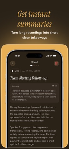 VoiceQuill: AI Voice Notes Screenshot 2 of 5