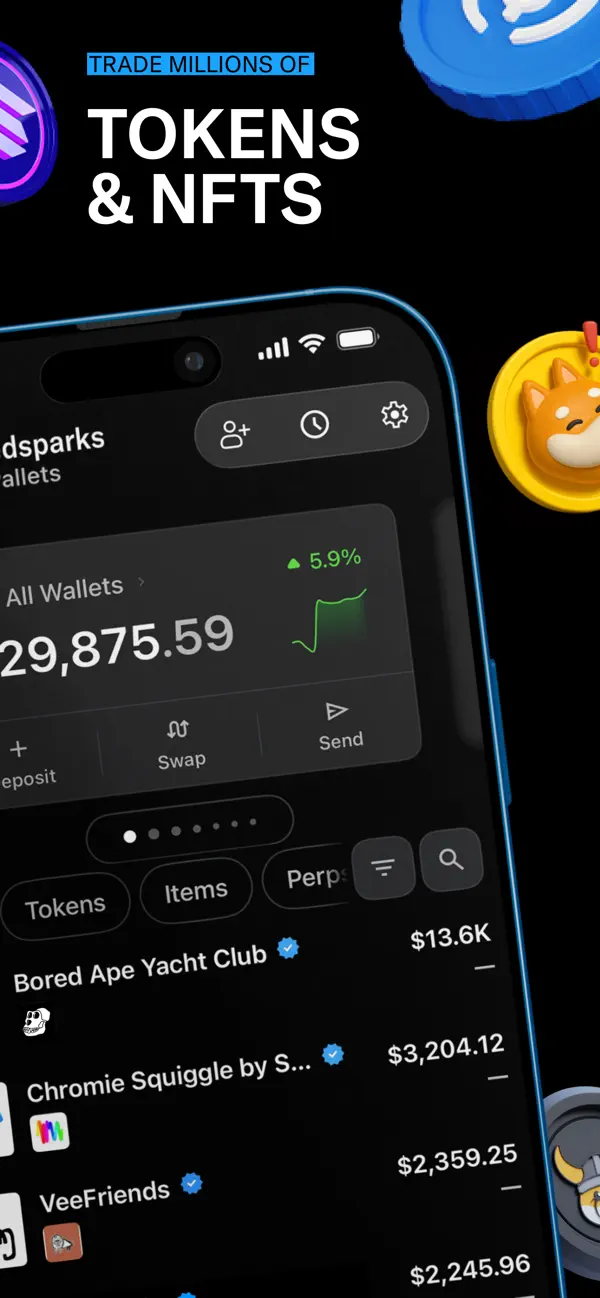 Screenshot #2 pour OpenSea: Trade Crypto & NFTs
