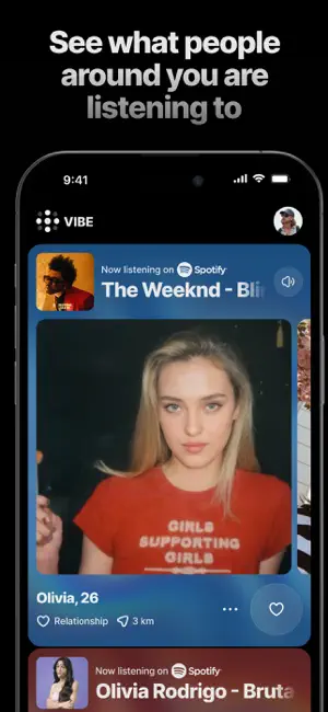 Plus Vibe - Music. Match. Chat screenshot 1