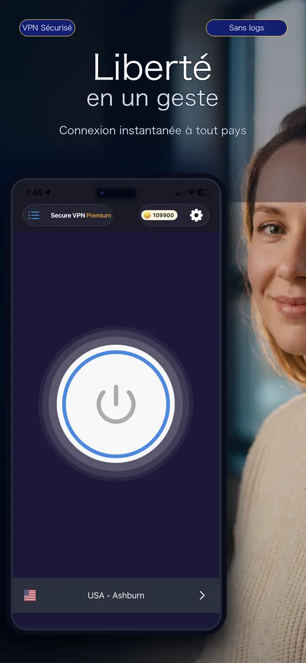 Screenshot #1 pour VPN - Proxy Rapide et Sur