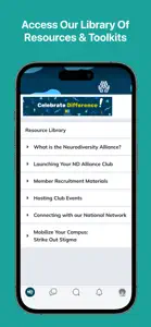 The Neurodiversity Alliance screenshot #4 for iPhone