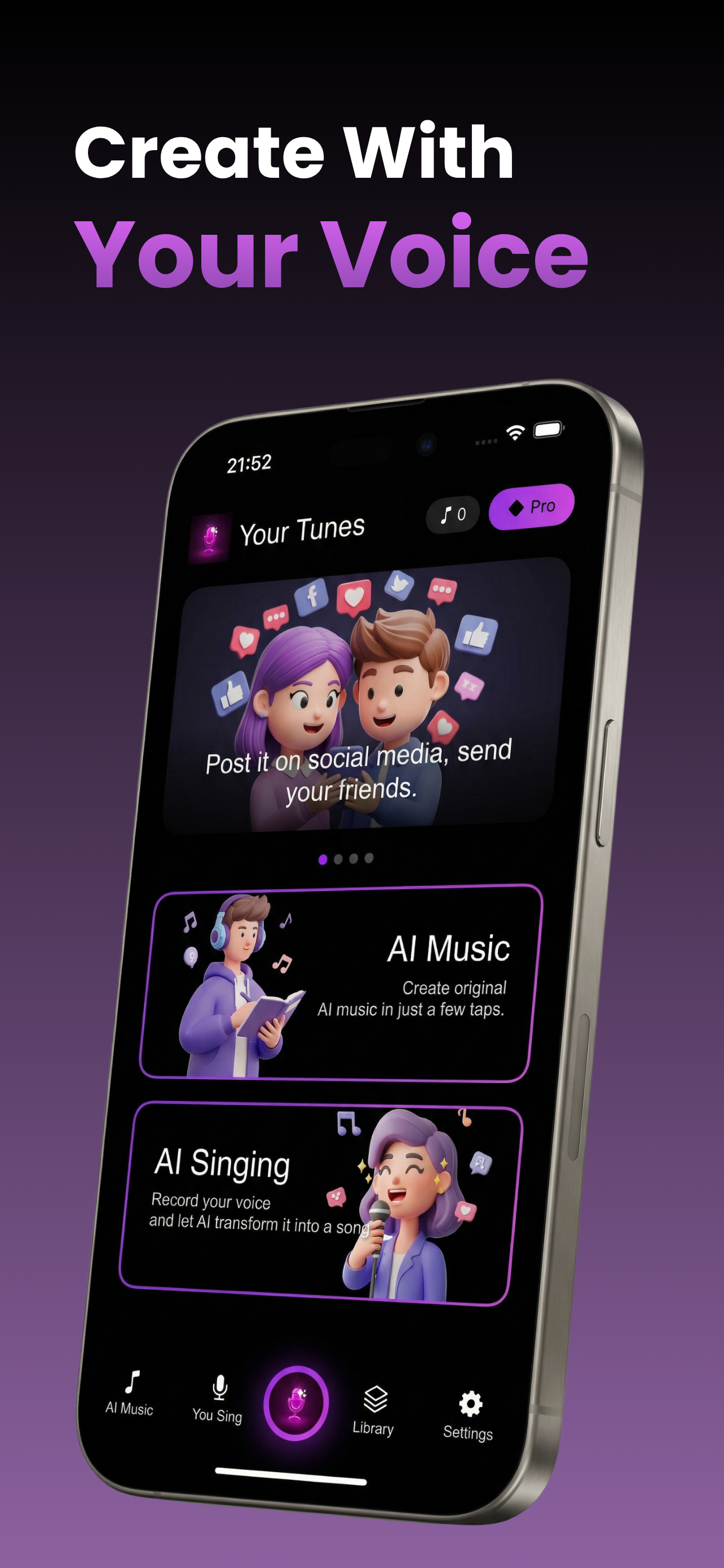 Your Tunes - AI Song Generator