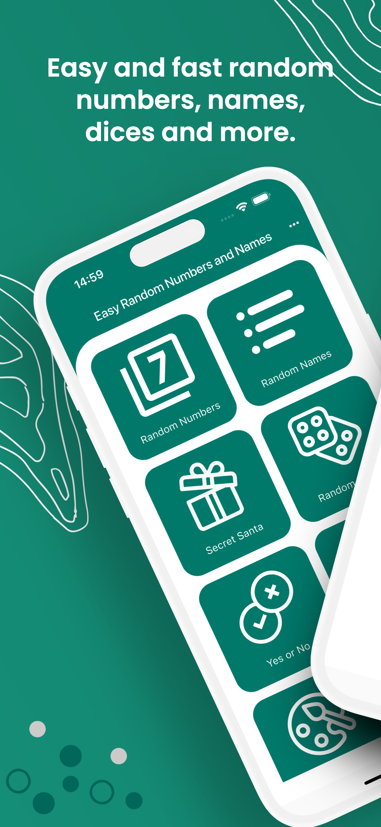 Easy Random Numbers and Names