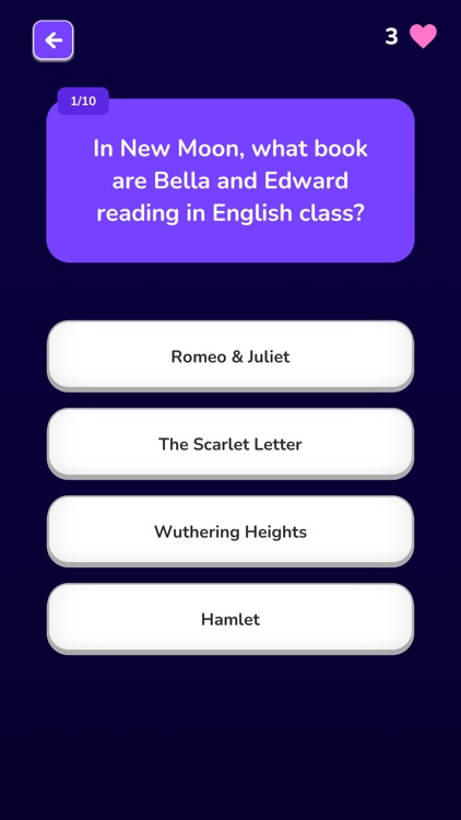 Twilight Quiz